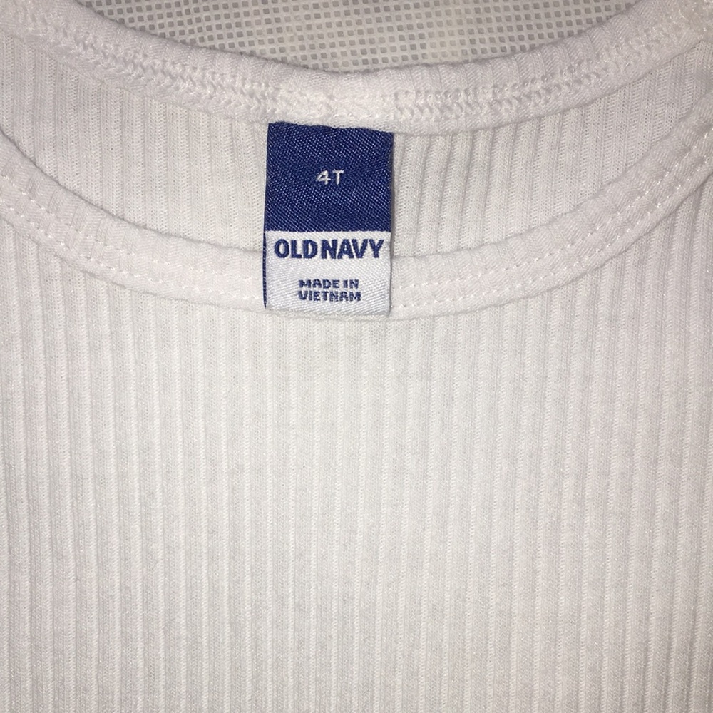 Old Navy Toddler Girl White Top